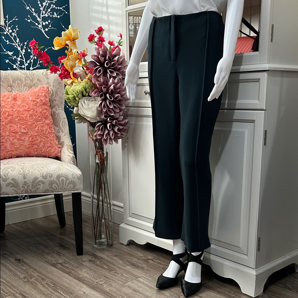 By Malene Birger Dark Green Wide Leg ankle pants , in size 8